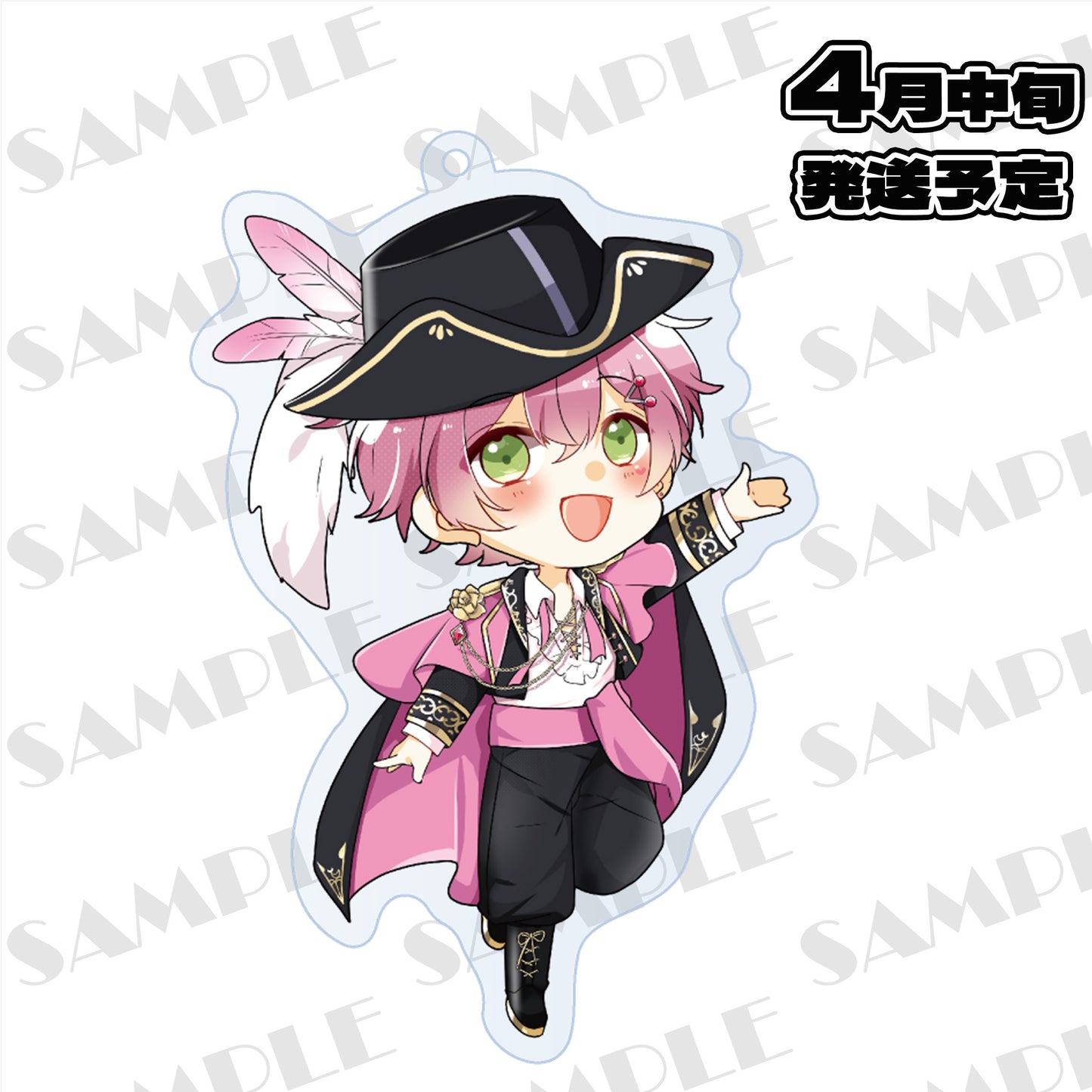 なちくん アクリルキーホルダー(ふぇあぐら 1st Goods)