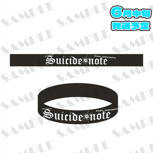 [2025 Spring goods]　Sucide note ラバーバンド（2nd Live Edition）