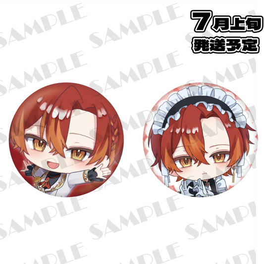 ランダム缶バッジ （ならく　Birthday Goods)